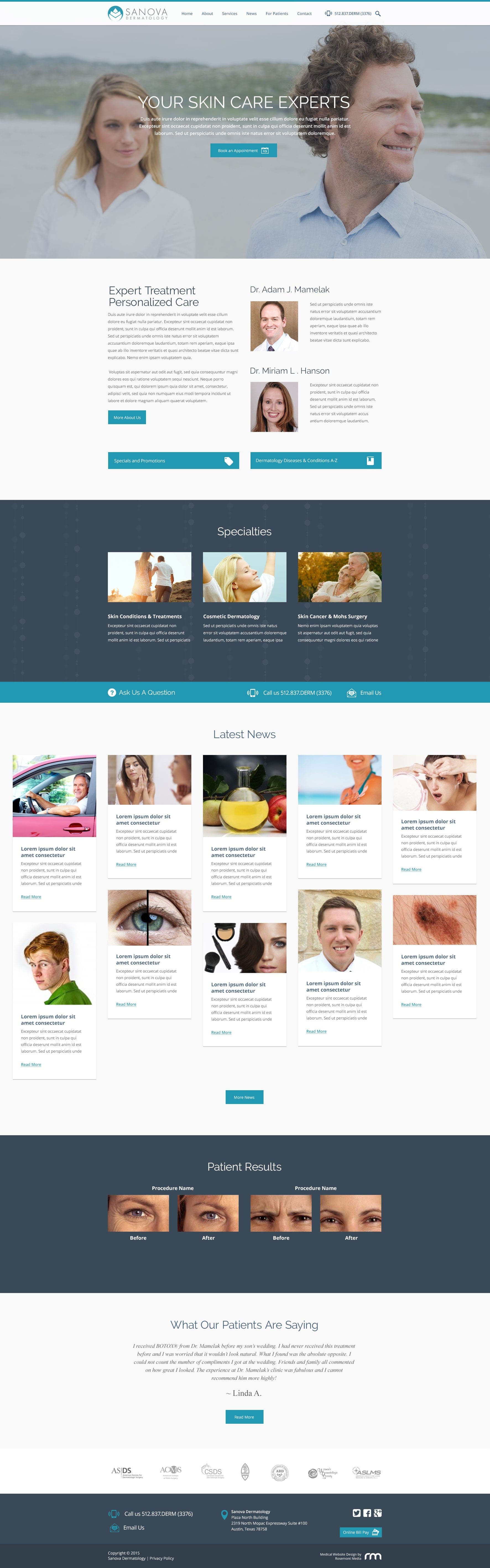 Website design