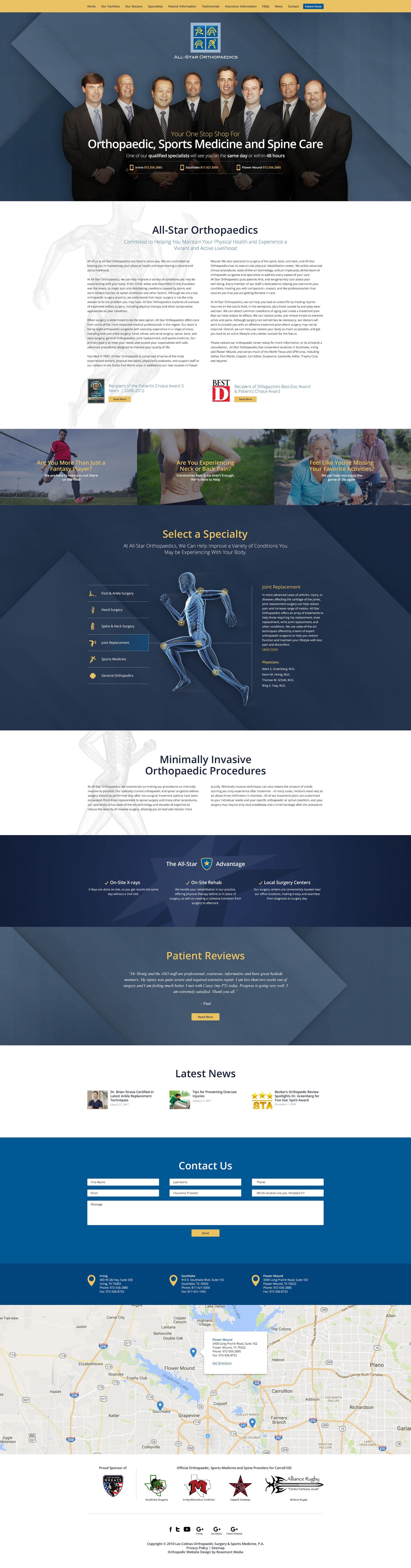 Website design