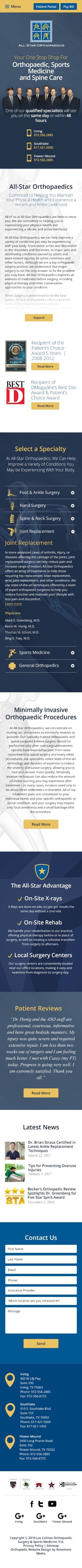 Website design