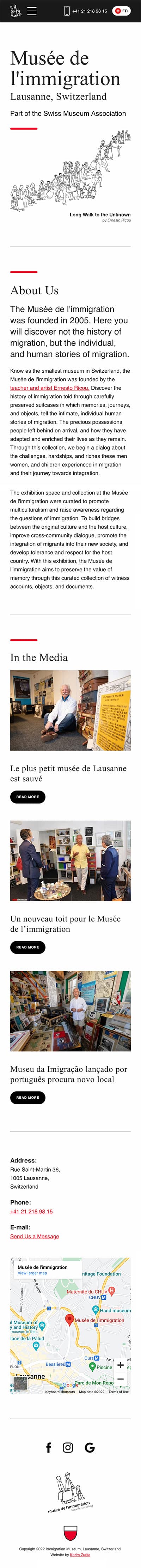 Website design