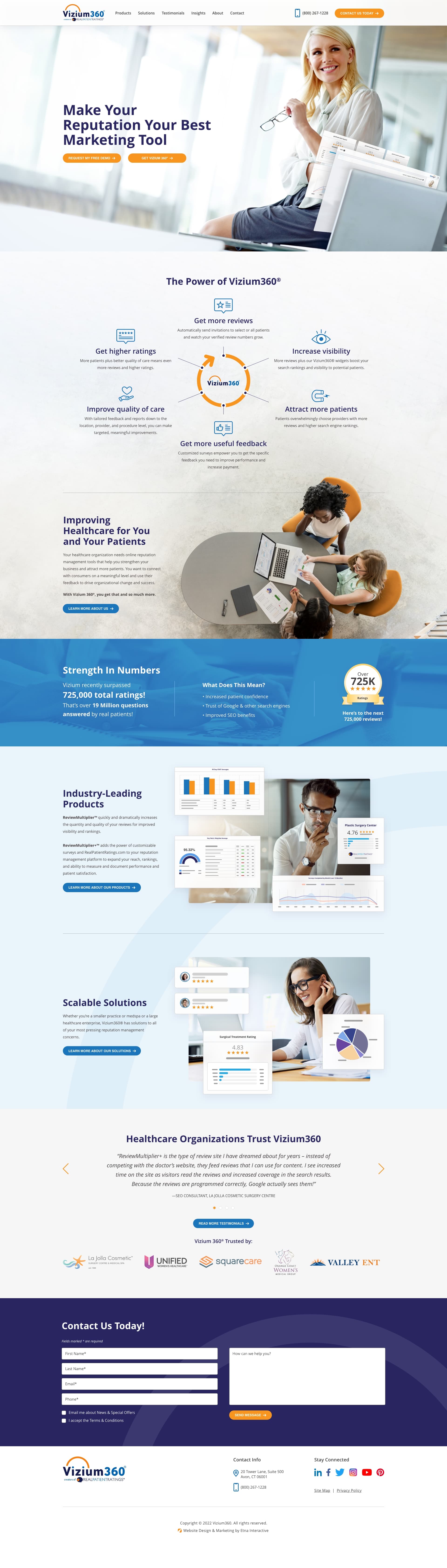 Website design