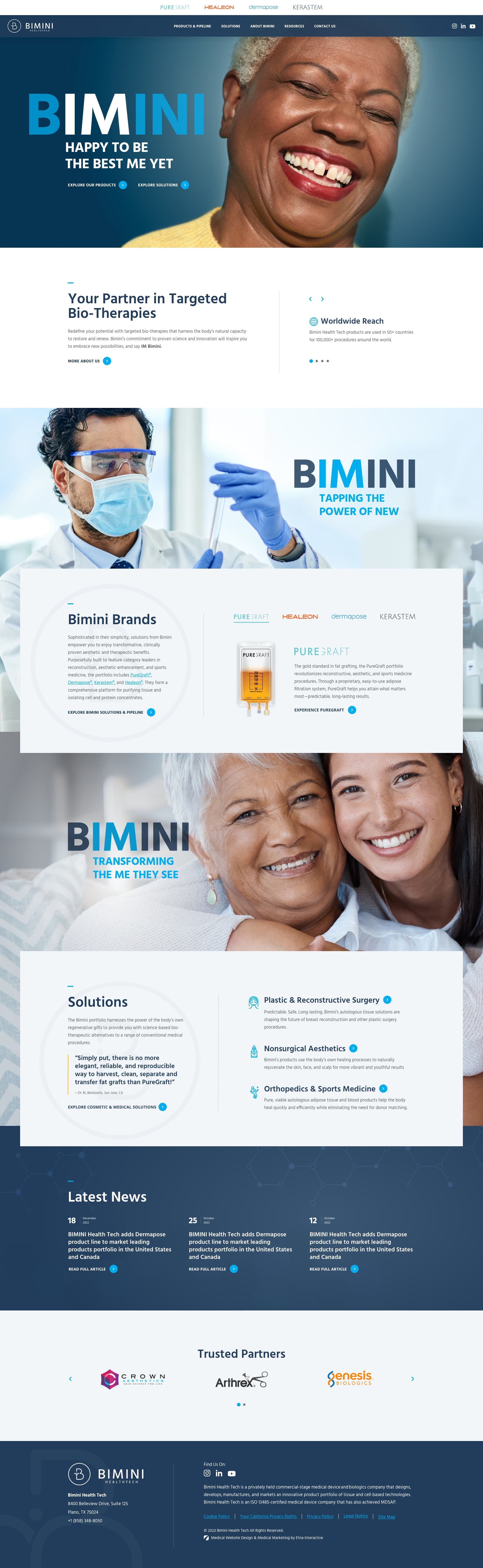 Website design
