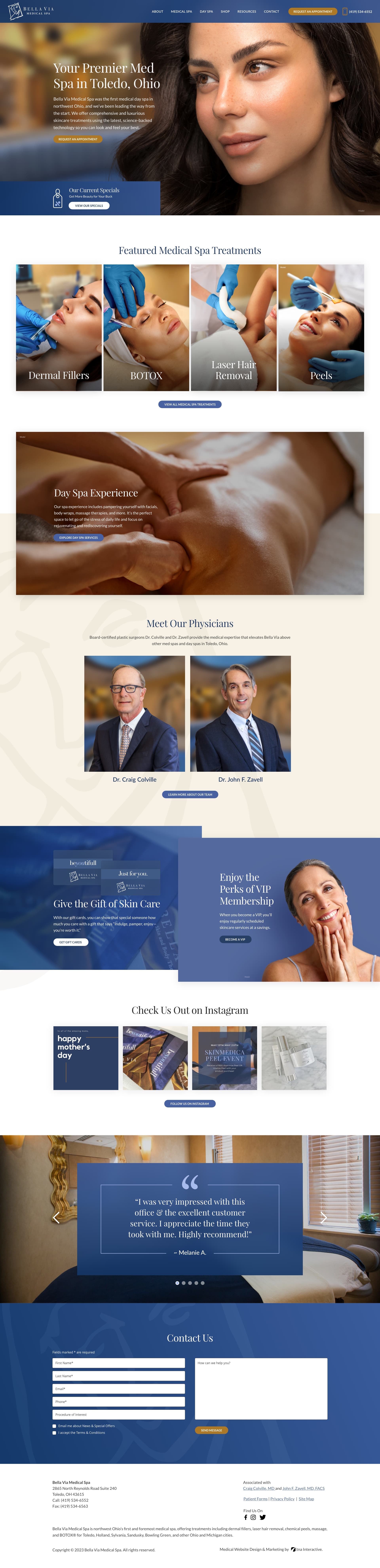 Website design